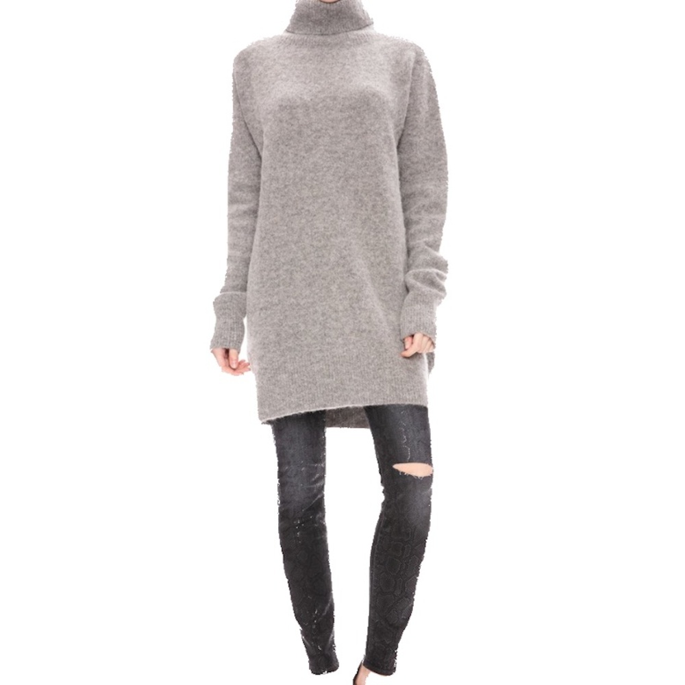 John Elliott Roland Alpaca Turtleneck Sweater
